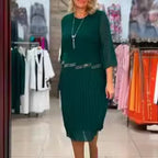 Florelle | Elegant Flowing Pleated Dress
