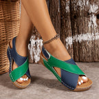 Orthopaedic Wedge Sandals Memory Foam Comfort