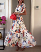 Florelle | Graceful Floral Gown