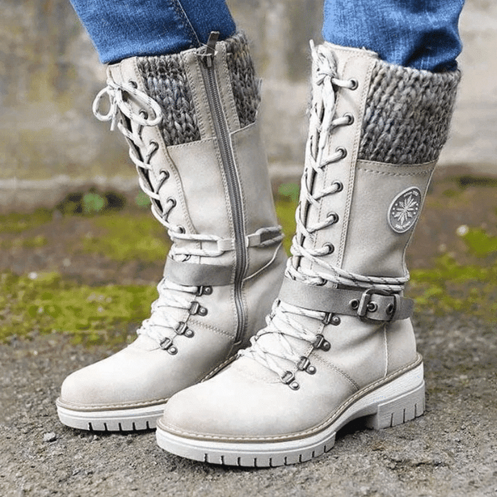 Eirlys | Waterproof Lace-up Boots