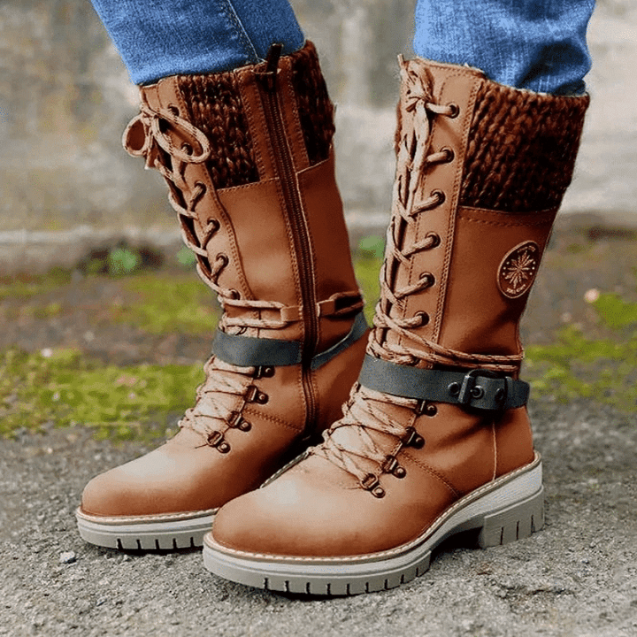 Eirlys | Waterproof Lace-up Boots