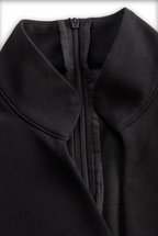 Selvianeé | Refined Black Belted Dress