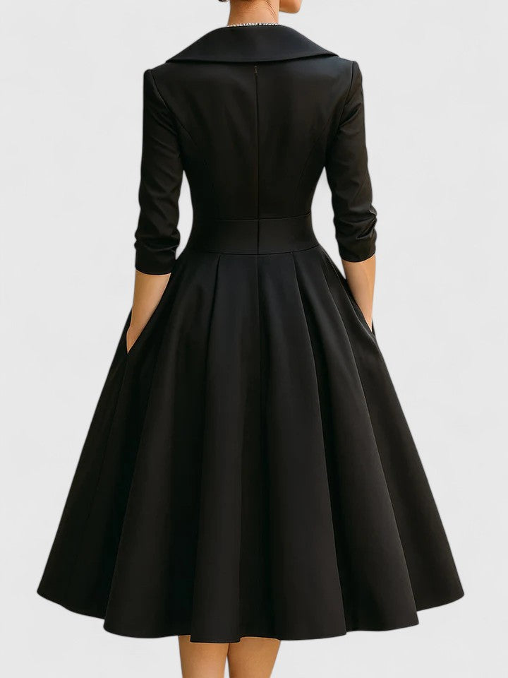 Zyrah™ | Chic Midi Dress