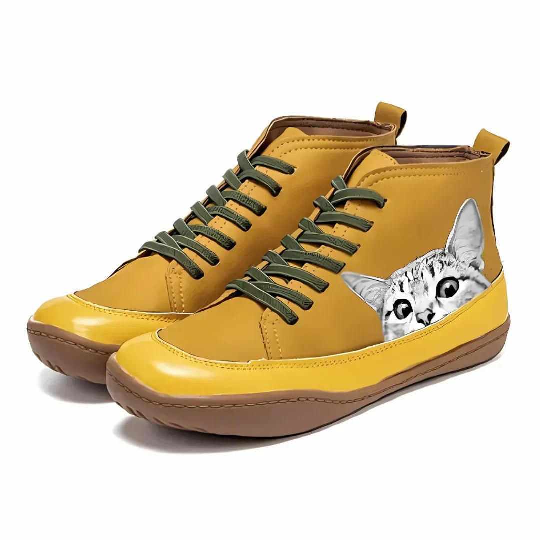 Lorviannea | Cat Lover Ankle Boots