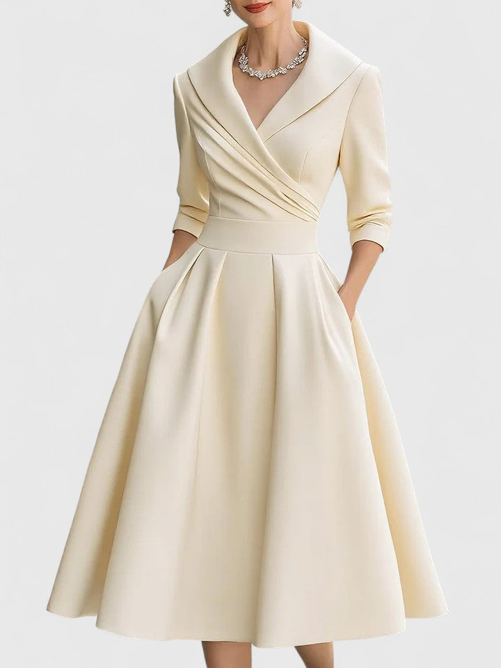 Zyrah™ | Chic Midi Dress