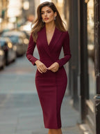 Camille | Custom-Fit Blazer Dress