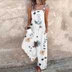 Fiona Floral Dungarees
