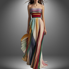 Clover | Elegant Off-Shoulder Evening Gown