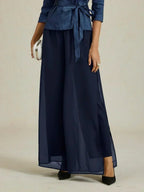 Fluressa | Split Hem Flow Trousers