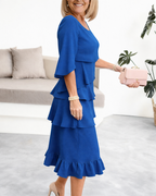 Patricia | Chic Ruffle Dress for Elegant Comfort