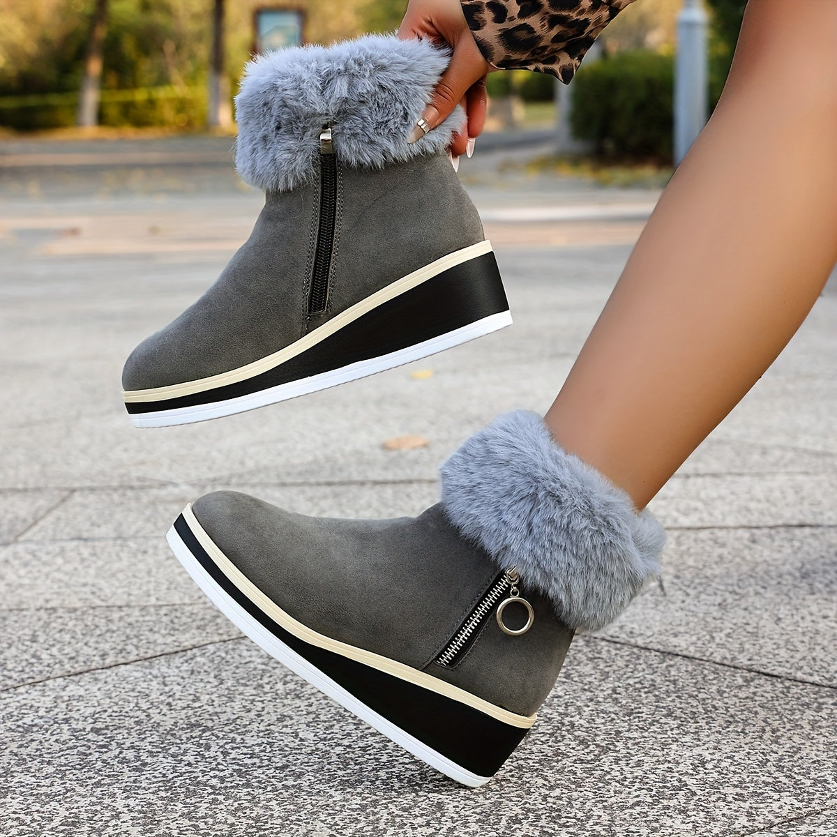Ortheva | Orthopaedic Wedge Ankle Boots