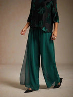 Fluressa | Split Hem Flow Trousers