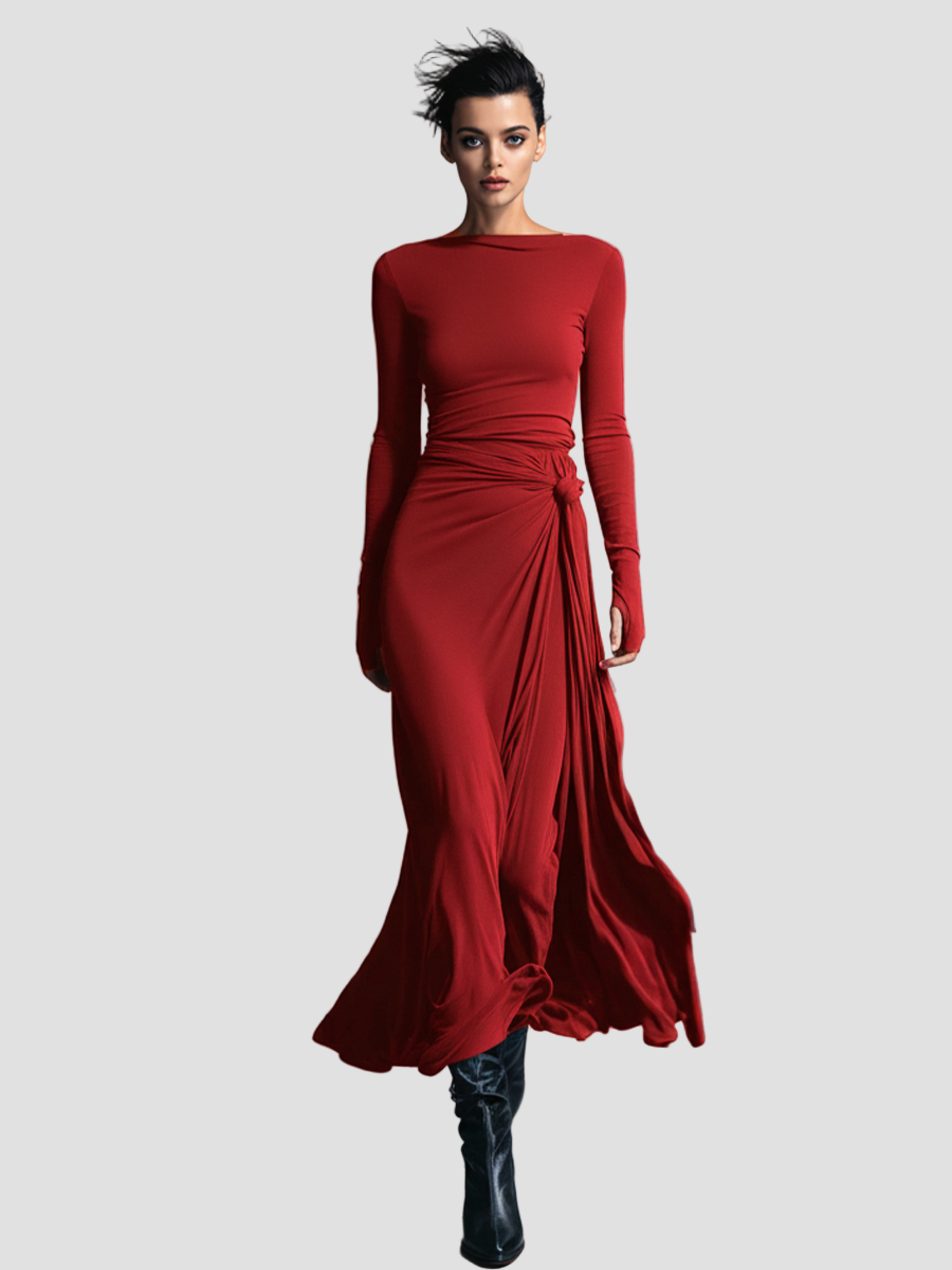 Melavindra | Elegant Shaping Stretch Dress