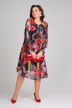 Florine – Graceful Floral Gown