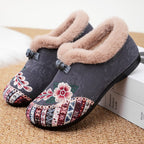 Averiellea | Floral Warm Shoes