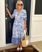 Madison – Breezy Flowy Dress with a Figure-Flattering Fit