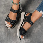 Cassindra | Comfortable wedge sandals for women