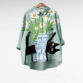 Alice | Elegant Linen Summer Blouse