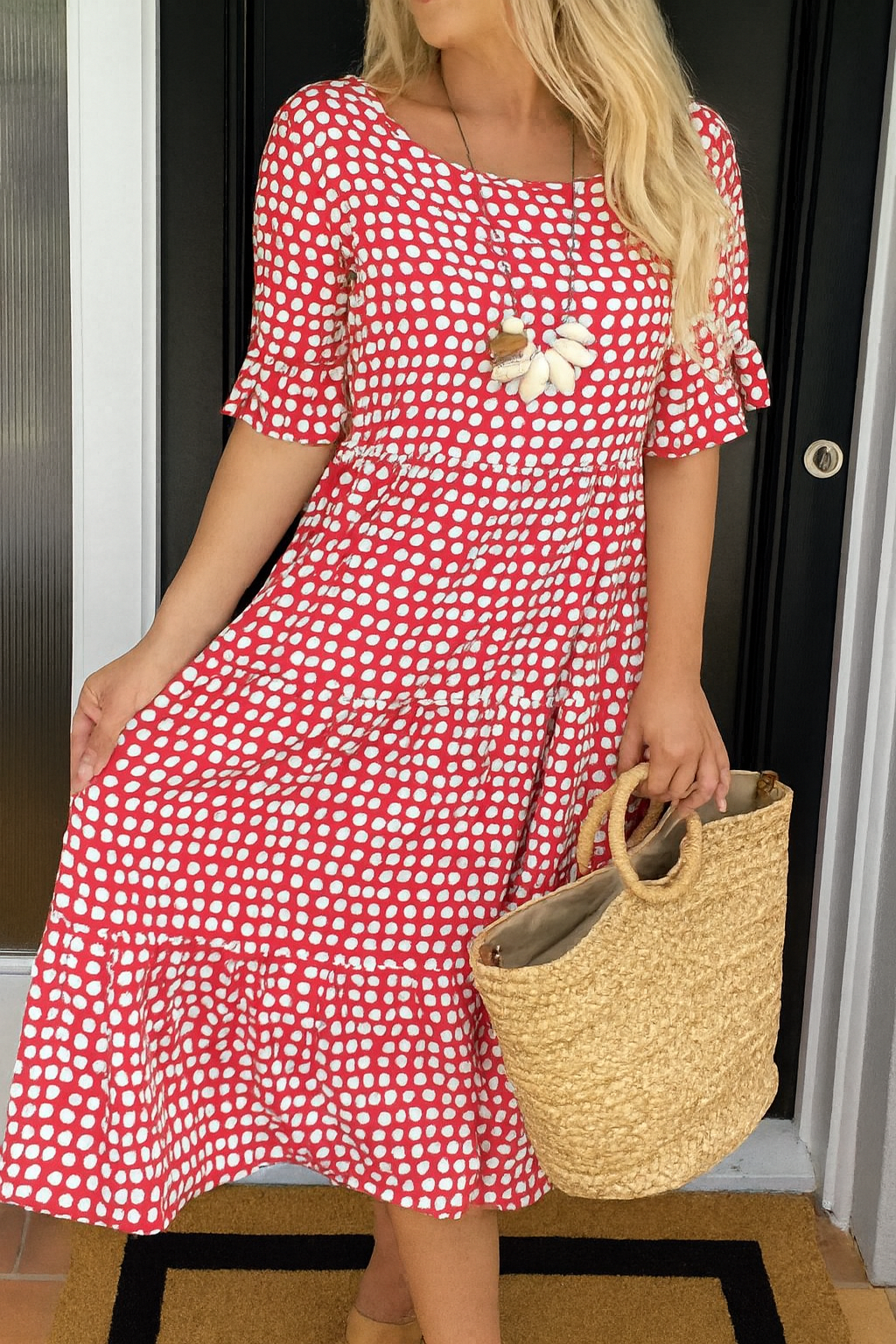 Iris Sable Midi Dress
