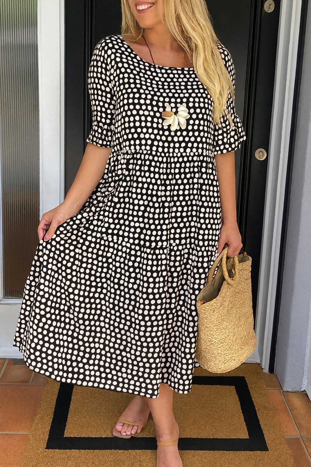 Iris Sable Midi Dress