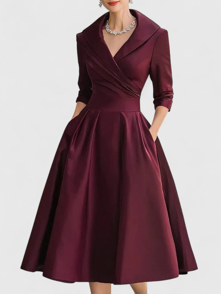 Zyrah™ | Chic Midi Dress