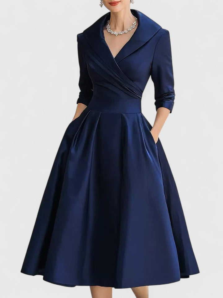Zyrah™ | Chic Midi Dress