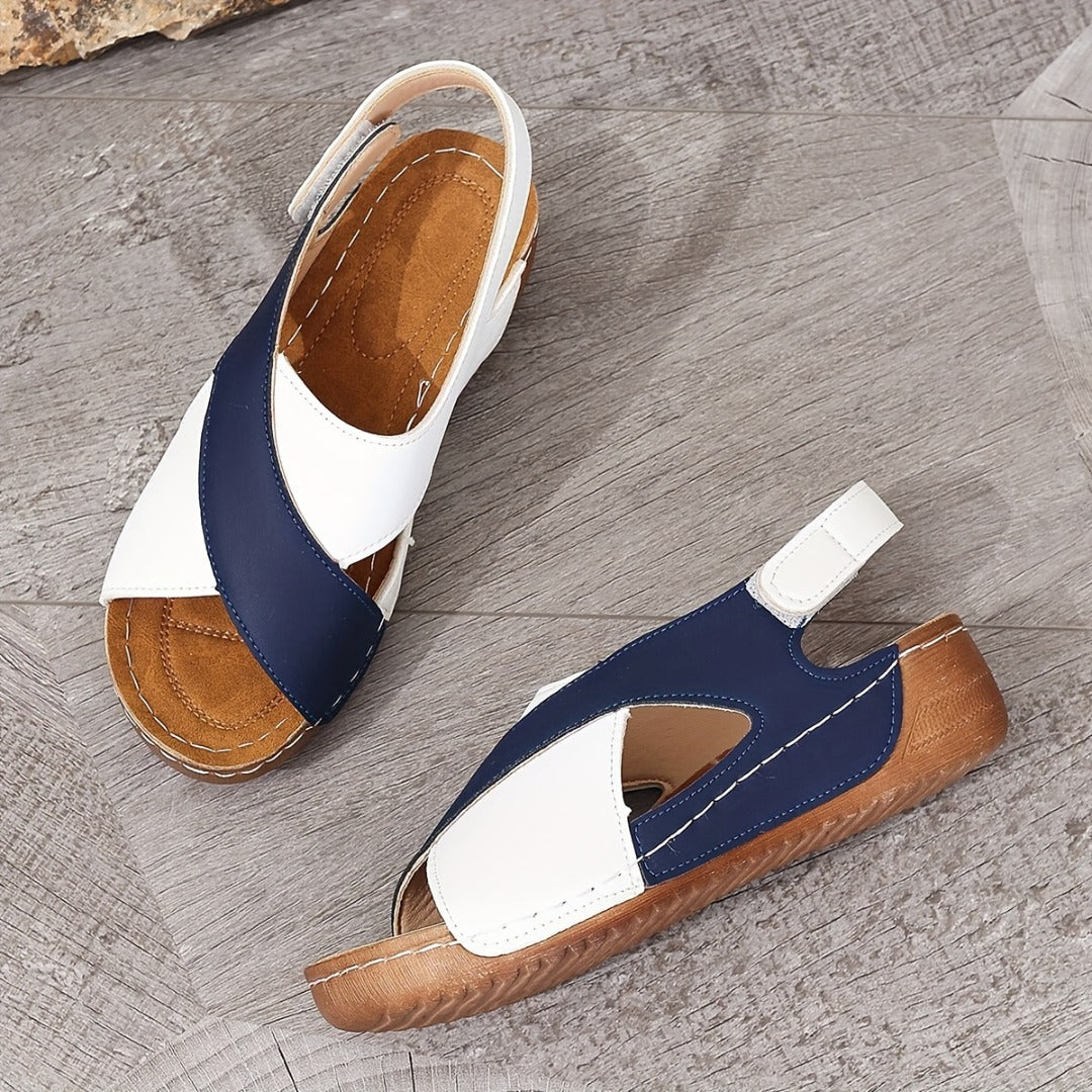 Orthopaedic Wedge Sandals Memory Foam Comfort