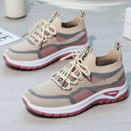 Brevella | Lace Up Comfort Sneakers