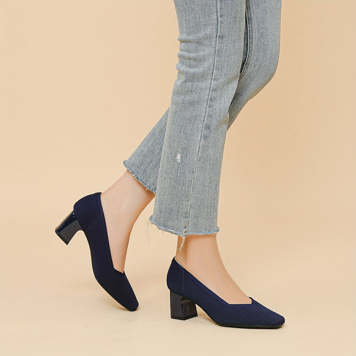 Elvarienne | Comfortable Stable Heel Pumps