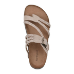Braided Soft Suede Sandals Flat Comfortable Fit