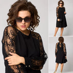 Arwen | Classic Lace Sleeve Dress