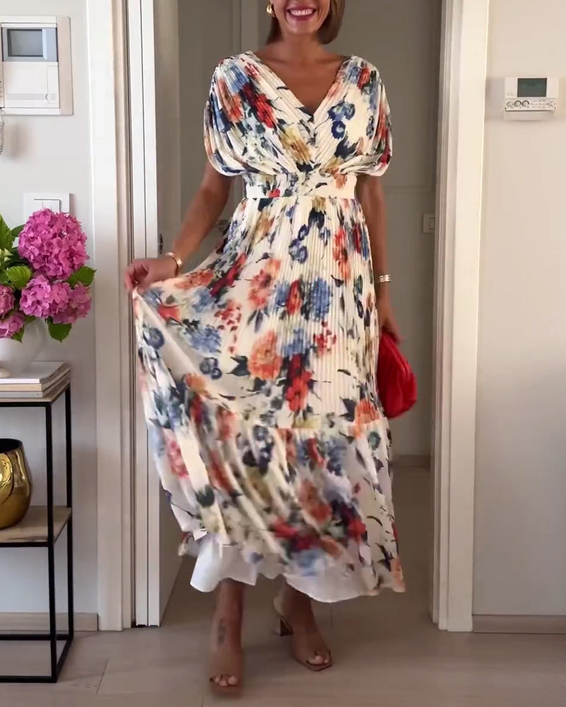 Florelle | Graceful Floral Gown
