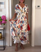 Florelle | Graceful Floral Gown