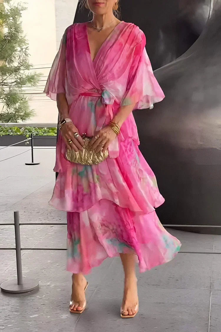Cassia – Graceful Chiffon Dress