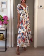 Florelle | Graceful Floral Gown
