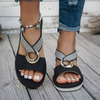 Bucklea | Flat Buckle Sandals
