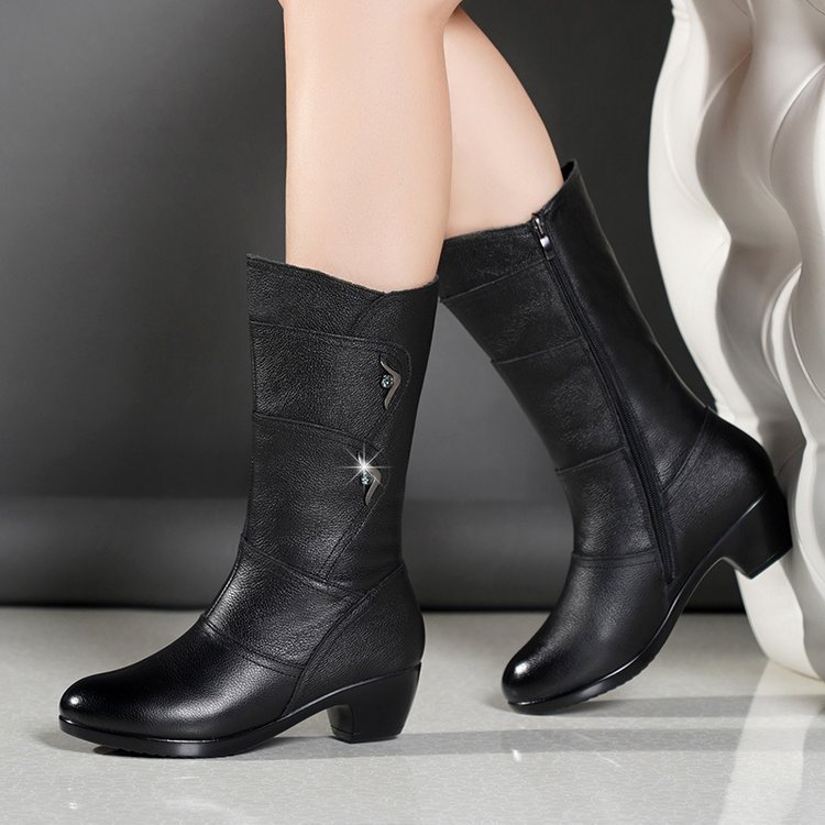 Platvessa | Platform Mid Calf Boots