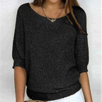Roundelle | Three Quarter Sleeve Sweater