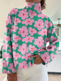 Florangel | Floral Turtleneck Sweater
