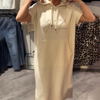 Loravine | Hooded Casual Dress