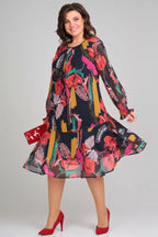 Florine – Graceful Floral Gown