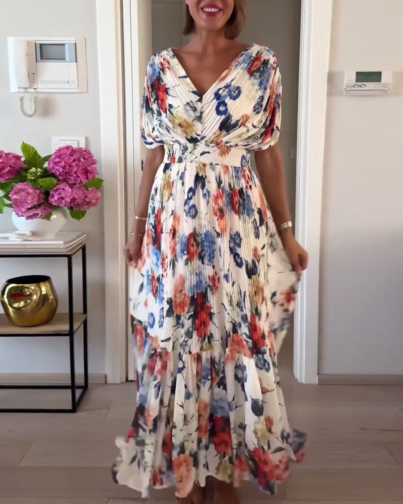 Florelle | Graceful Floral Gown