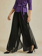 Fluressa | Split Hem Flow Trousers