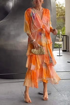 Cassia – Graceful Chiffon Dress