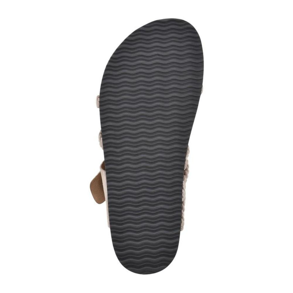 Braided Soft Suede Sandals Flat Comfortable Fit