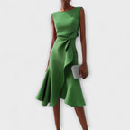 Verenya | draped midi dress