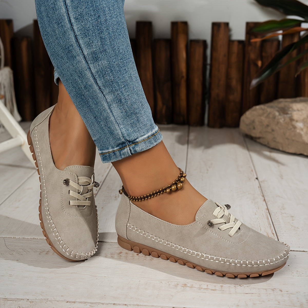 Lightweight Flexible Moccasins Soft Pink Suede Comfort