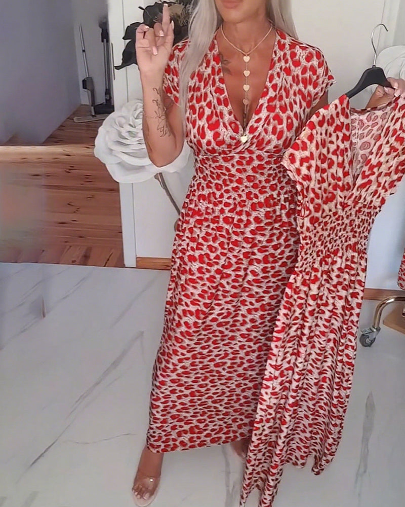 Panthera | Leopard V Neck Dress