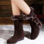 Plushvella | Mid Calf Winter Boots