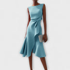 Verenya | draped midi dress
